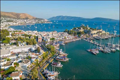 Dans quel pays se trouve Bodrum, ville de 180 000 habitants ?