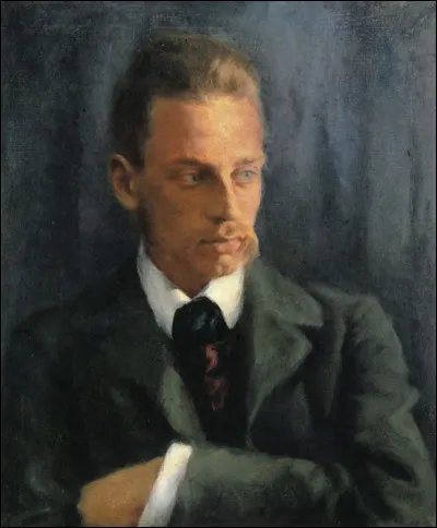 Helmut Westhoff peint ici "le poète de la solitude" qui est...