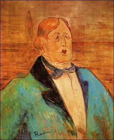 Henri de Toulouse-Lautrec avec sa manière caricaturale, représente ici...