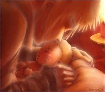 Qui embrasse le front du nouveau-n ?