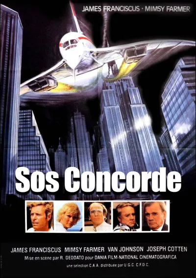 "SOS Concorde" est un film joué par Mimsy Farmer.