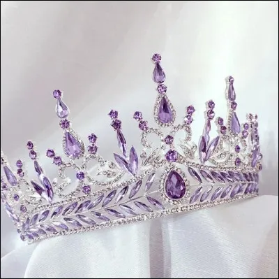 Le violet est la couleur royale.