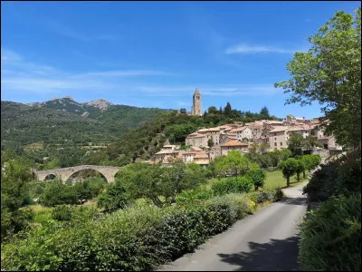 Quel est ce village, situé dans la vallée du Jaur, classé parmi les plus beaux villages de France.