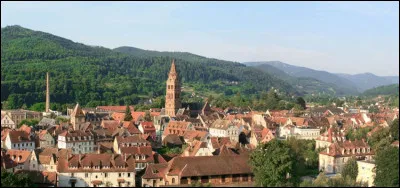 Quelle est cette petite ville de 4 700 habitants, situ&eacute;e dans la vall&eacute;e de la Fecht, au coeur du massif des Vosges ?