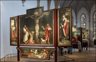 Quel est ce mus&eacute;e, situ&eacute; &agrave; Colmar, o&ugrave; est notamment expos&eacute; le retable d'Issenheim, r&eacute;alis&eacute; en 1512 - 1516 par Matthias Gr&uuml;newald ?