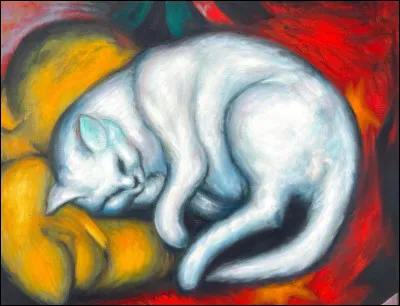 Franz Marc était un peintre allemand né au XIXe siècle.