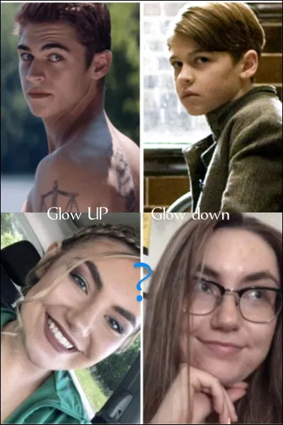 Selon toi, as-tu Glow up ou Glow down ?