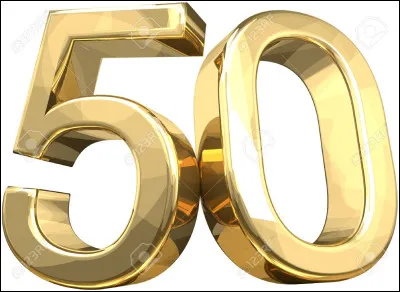 50/100 est égal à :