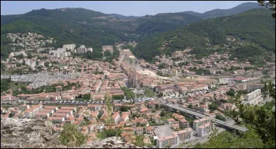 Quelle est cette ville de 4 800 habitants, centre de l'industrie charbonnière dans les Cévennes jusqu'à la fin de l'exploitation des mines en 1985 ?