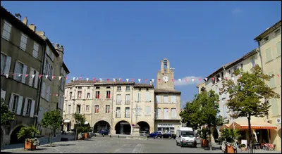 Quelle est cette ville de 18 000 habitants, située en bordure de la vallée du Rhône, principal centre urbain du nord-est du département ?