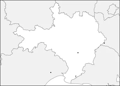 Lequel de ces départements n'est PAS limitrophe du Gard ?
