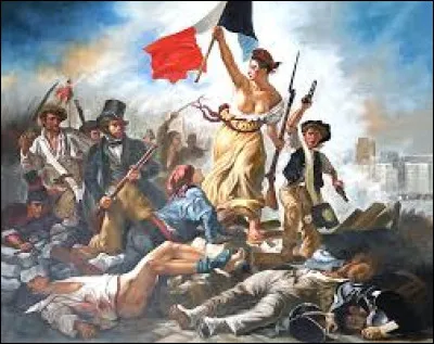 Le tableau "La Liberté guidant le peuple" a-t-il été peint par Eugène Delacroix durant le XVIIIe siècle ?