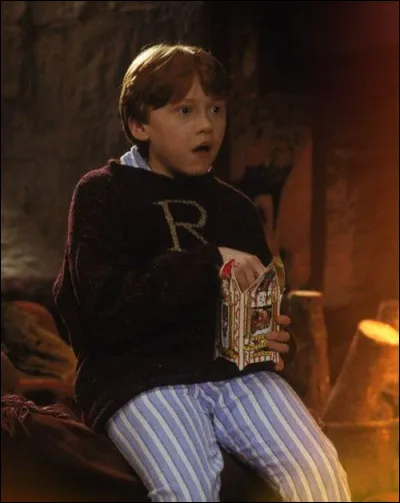 Quel frère de Ron Weasley prétend qu'il a déjà eu un dragée surprise de Bertie Crochue à la crotte de nez ?