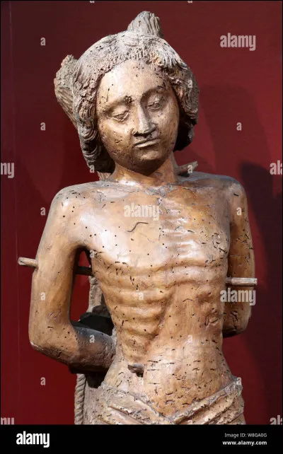 Qui est le Saint patron des archers souvent représenté criblé de flèches ?