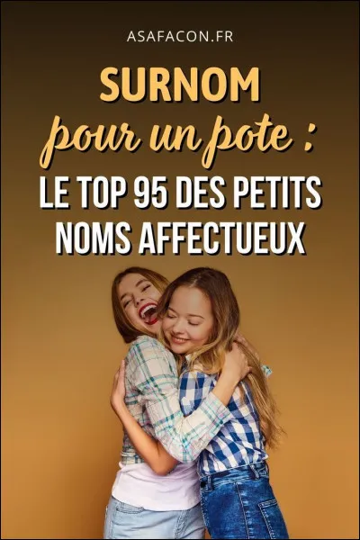 Lequel de ces surnoms n'appartient pas à Sophie ?