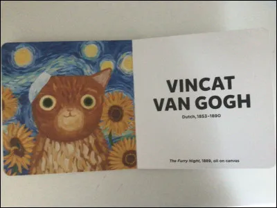 Comment sappelle ce peintre ? (Vincat Van Gogh)