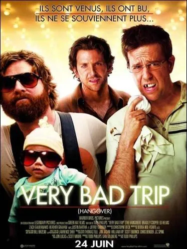 Quel est le titre en qubcois de 'Very Bad Trip' ?