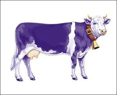 Cette vache apparait dans une publicité pour...
