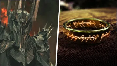 Quand on met l'Anneau unique en contact avec le feu, une inscription apparaît. Laquelle ?