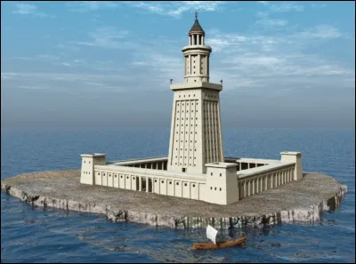 Alexandrie, en Égypte, avait un beau phare qui aurait quand même perduré jusqu'au XIVe siècle avant d'être détruit. Aujourd'hui, on peut le retrouver grâce aux représentations numériques. Quelle taille faisait-il ?