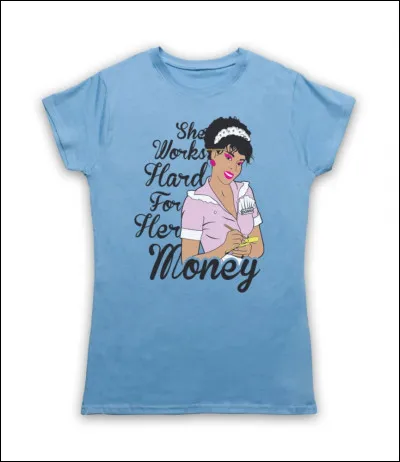 Qui chantait "She works hard for the money" ?