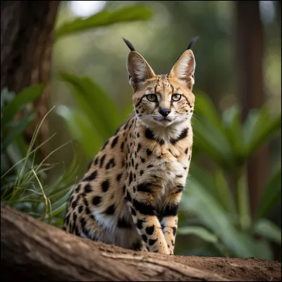 Voici un ocelot.