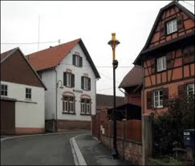 Commune de l'arrondissement de Molsheim, Knrsheim se situe dans le département ...
