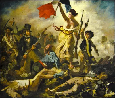 Sur le tableau "La Liberté guidant le peuple" Marianne est-elle un personnage fictif ?