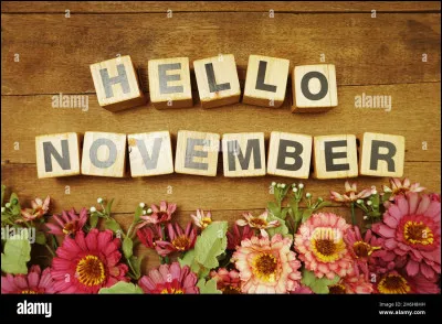 Novembre se dit...