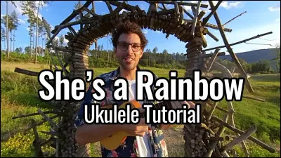 À quel groupe doit-on le titre "She's a rainbow" ?