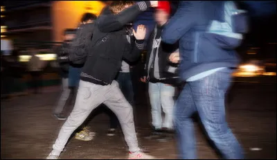 Une bagarre éclate entre deux personnes. Que fais-tu ?