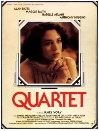 En quelle année est sorti, en France, le film intitulé "Quartet" ?