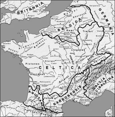 Quel était le peuple Gaulois dont le territoire correspondait en grand partie à l'actuel département de la Moselle ?