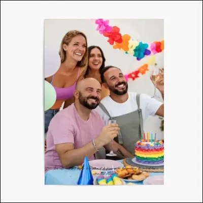 Si tu as choisi la dernière option, tu veux que ton gâteau ressemble plutôt :