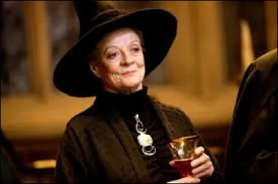 Elle sera toujours l'éternelle Minerva McGonagall.