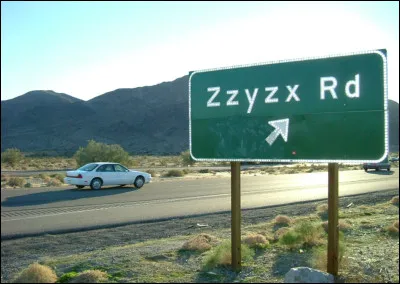 Une localité américaine, Zzyzx, a été nommée pour être le dernier mot de la langue anglaise. Dans quel état américain se situe Zzyzx ?
