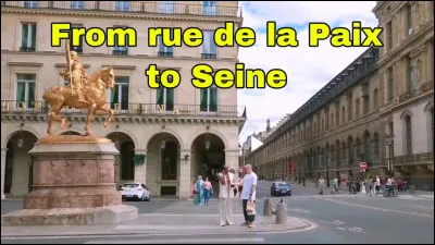 Qui est l'interprète du titre "Rue de la Paix" ?