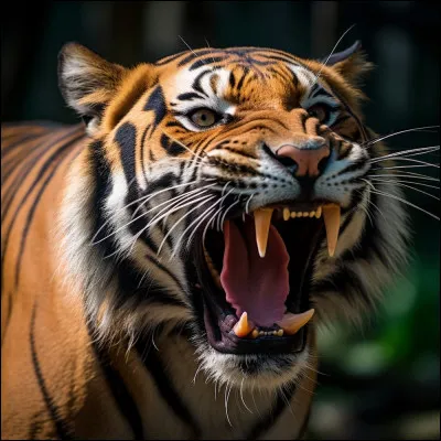 Le rugissement d'un tigre peut être entendu jusqu'à trois kilomètres de distance.