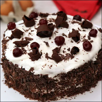 D'où vient le gâteau nommé la "forêt-noire" ?