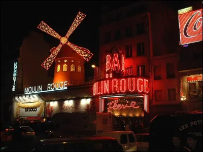 S'est-elle déjà présentée au "Moulin Rouge" ?