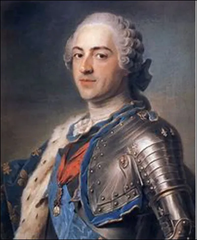 Louis XV (1710-1774) est le petit-fils de louis XIV.