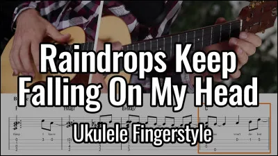 "Raindrops keep fallin' on my head" est une chanson interprétée par B. J. Thomas.