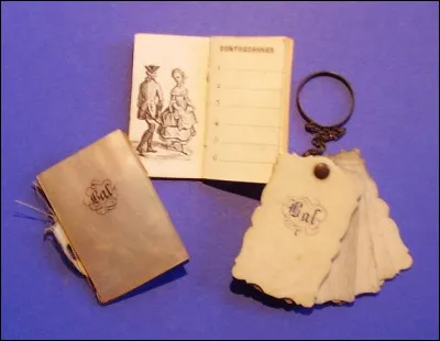 Quel est le nom de cet objet qui qui servait daide-mémoire à un danseur ou à une danseuse ?