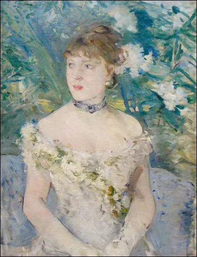 Quelle artiste peintre française est l'auteure de ce tableau ''Jeune Femme en toilette de bal'' ?