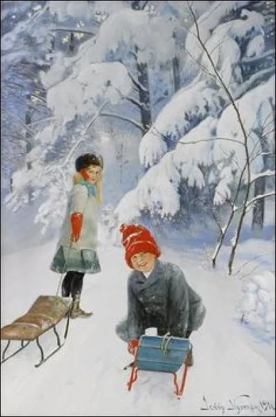 La luge de compétition se pratique sur le dos.