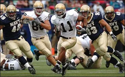 Au football américain, la durée d'un quart-temps est de 20 minutes.