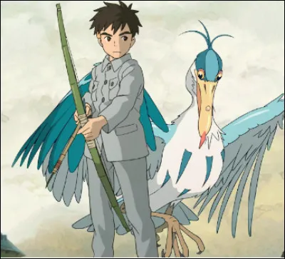 En quelle année est sorti "Le Garçon et le Héron", film d'animation de Hayao Miyazaki ?