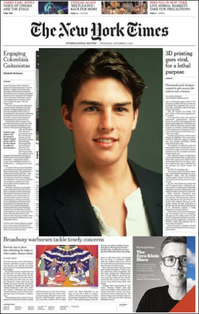 Quel métier exerçait Tom Cruise avant de devenir célèbre ?