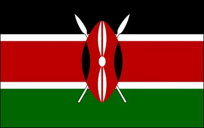 Les lances traditionnelles masaïes et le bouclier sur ce drapeau sont de vrais symboles culturels pour ce pays africain. Lequel ?