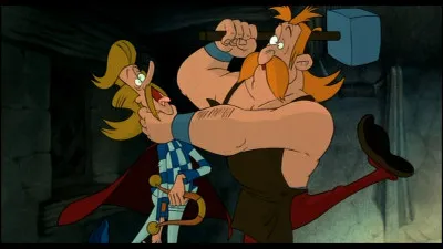 2 Dans le(s)quel(s) de ces trois films, Assurancetourix n�essaie-t-il pas chanter ?